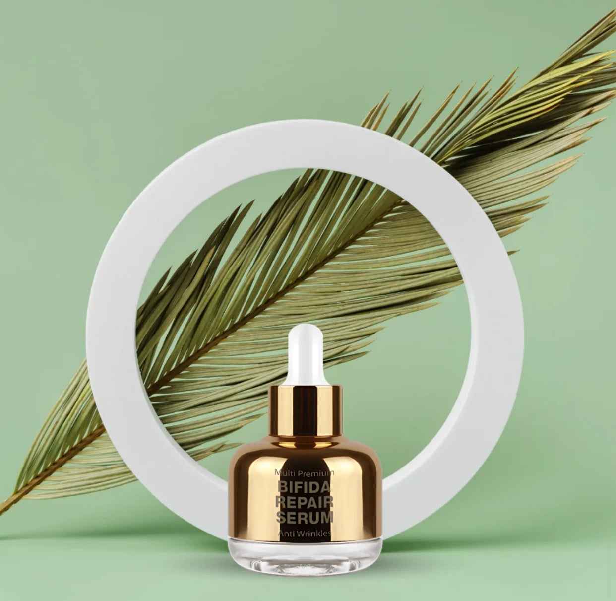 SÉRUM PÉPTIDOS Y BÍFIDA TIARA GOLD CUIDADO ANTIARRUGAS Y FLACIDEZ PREMIUM.