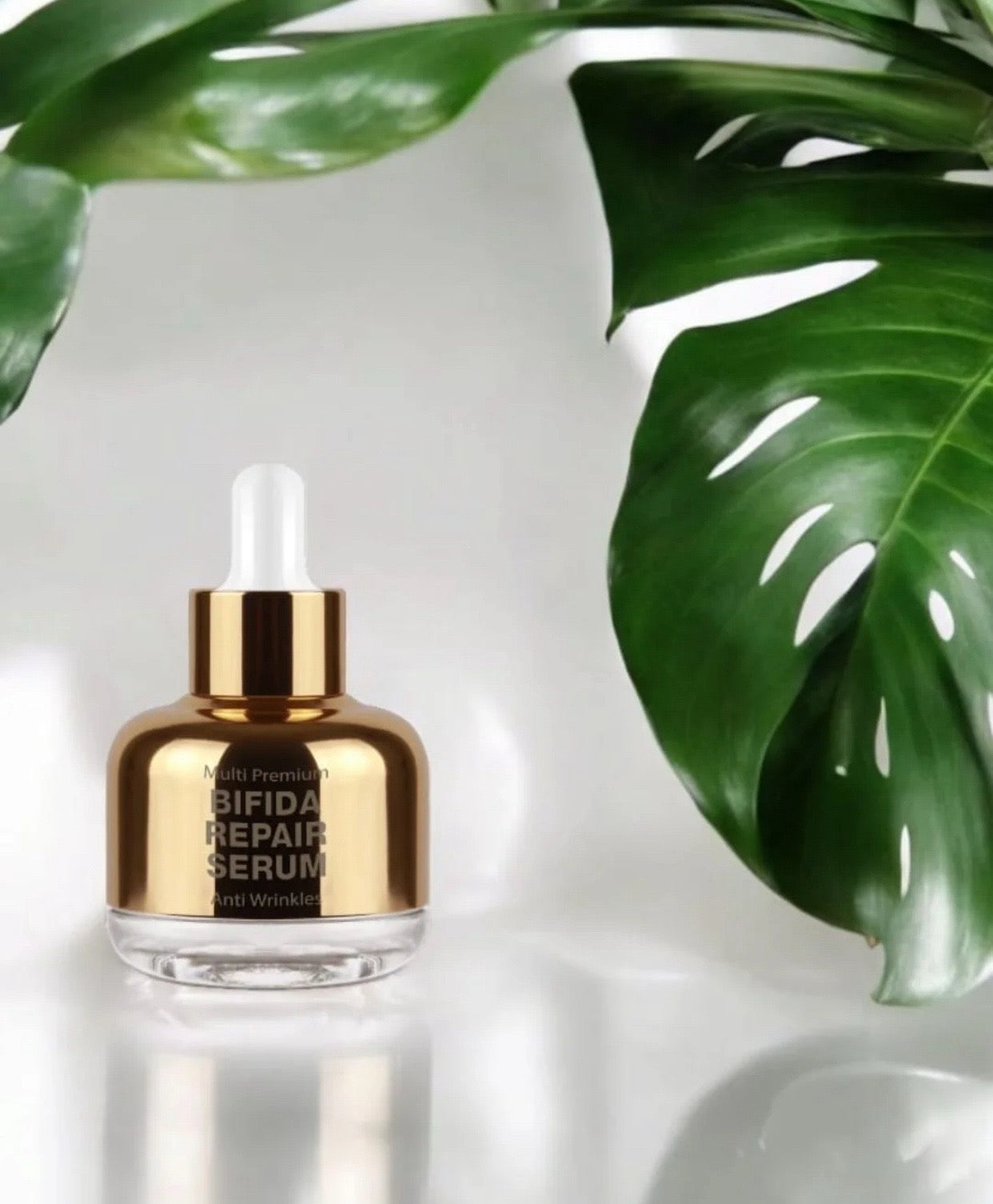 SÉRUM PÉPTIDOS Y BÍFIDA TIARA GOLD CUIDADO ANTIARRUGAS Y FLACIDEZ PREMIUM.