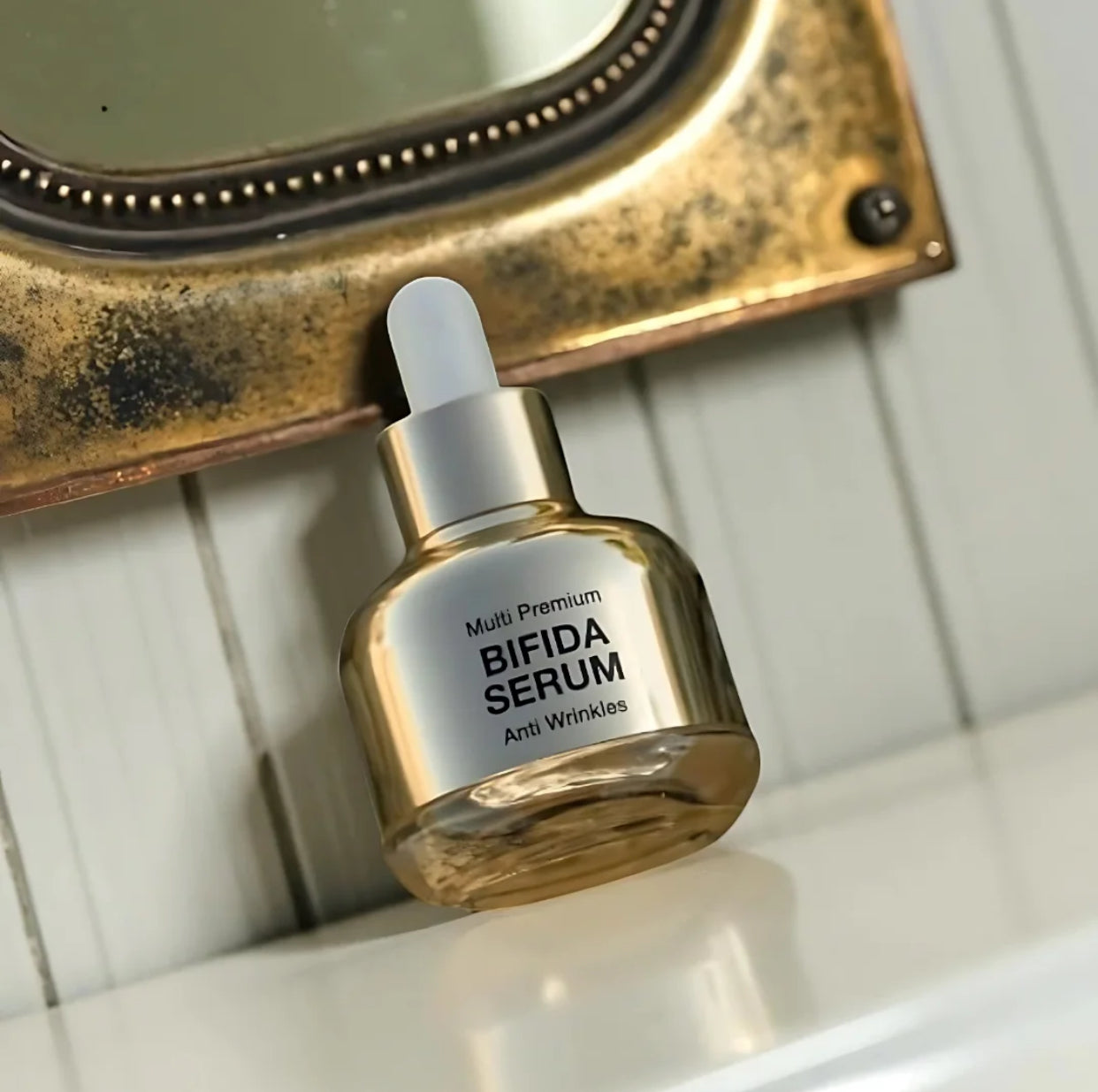 TIARA GOLD DÚO SÉRUM BÍFIDA - PÉPTIDOS Y CREMA HIDRATANTE REAFIRMANTE.