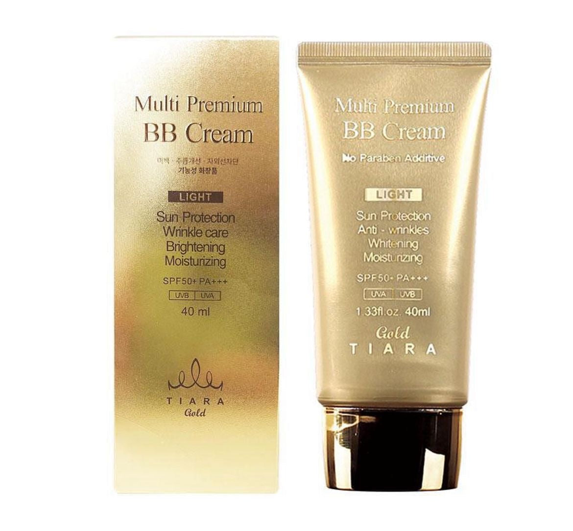 BB CREAM TIARA GOLD TONO LIGHT.